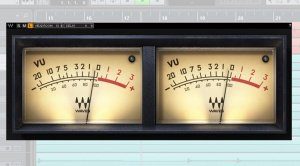 Waves VU Meter Plug-in GUI