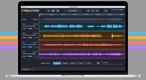 Audionamix Xtrax Stems zerlegt jeden Song in seine Einzelteile - jetzt im Abo!