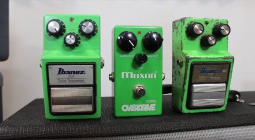 Ibanez Maxon Wampler Tube Screamer TS9 TS808 Vergleich Teaser