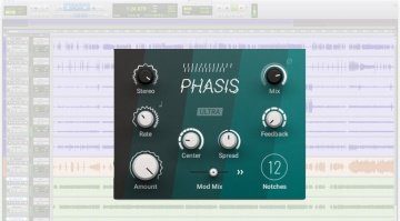 Native Instruments Phasis Freeware Plug-in GUI