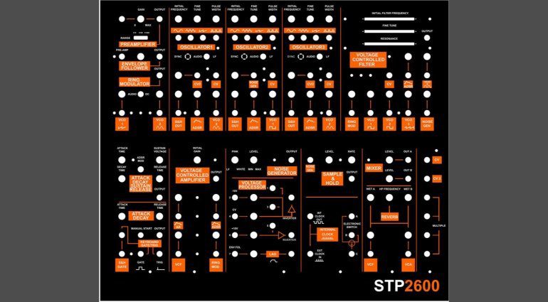 stp2600 - ARP2600 Clone DIY