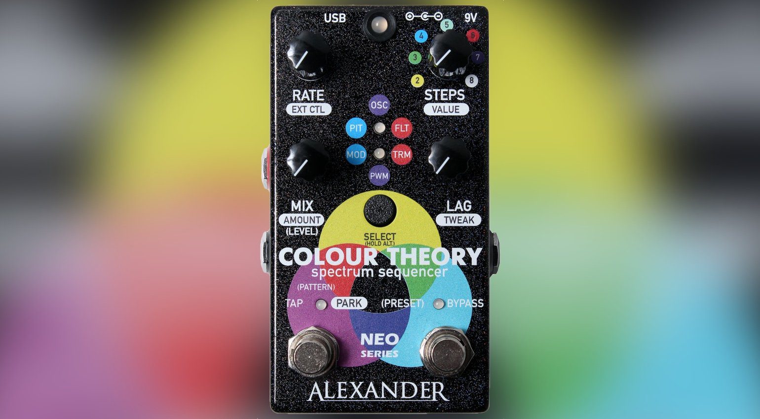 The Jazz Bon Temps ÜberSequencer in Pedalform Alexander Pedals