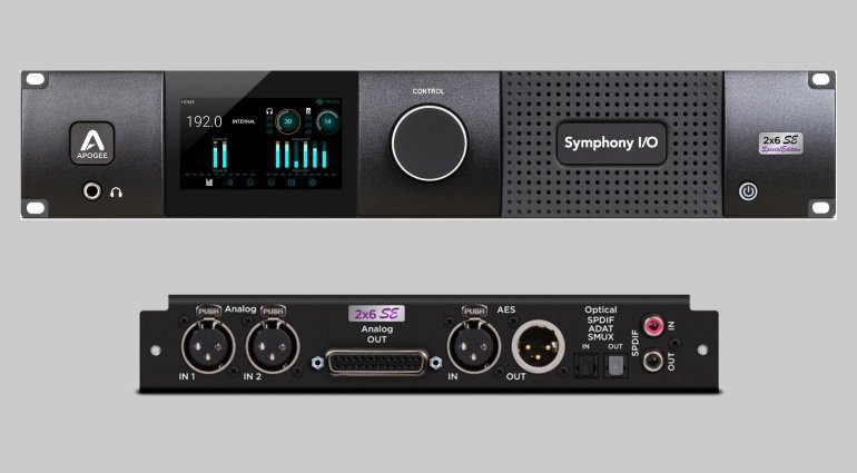 NAMM 2018: Apogee Symphony I/O Mk II 2x6 SE vorgestellt