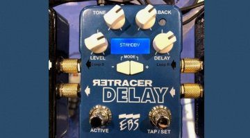 EBS Retracer Delay Pedal NAMM Top