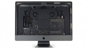 Von iFixit zerlegter iMac Pro ohne Display