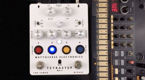 Mattoverse Electronics Tetrastep MKII - Vier-Noten-Sequencer im Pedal Format