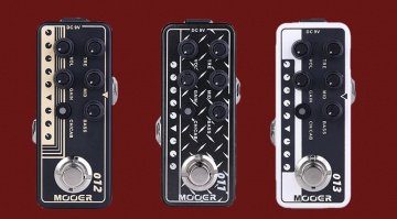 Mooer Micro Preamp Pedals 011 012 013 Front Teaser