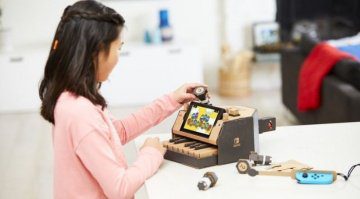 Mit Nintendo Labo baut ihr eigene Synthesizer aus Pappkarton