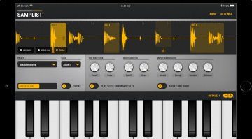 Alex Buga veröffentlicht den iOS MIDI-Sampler Samplist