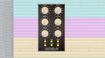 Fuse Audio Labs Bucket-500 Analog Delay Plug-in GUI