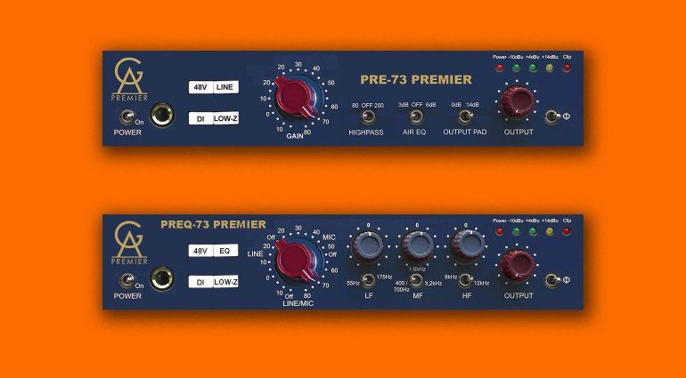 Golden Audio PRE 73 Premier und PREQ-73 Premier