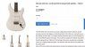 PRS John MAyer Silver Sky Signature model 2018