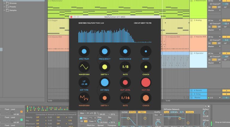 Sinevibes veröffentlicht Malfunction 2.0: das Circuit-Bent Filter