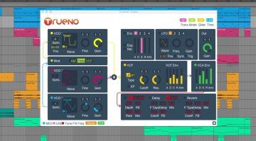 Trueno USB Stick Synthesizer GUI