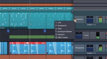 Waveform 9 DAW GUI