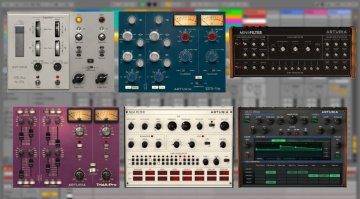 Arturia bringt sechs neue Effekt-Plug-in Emulationen