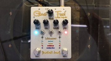 Dwarfcraft Devices Ghost Fax Phase Computer Phaser Pedal Front