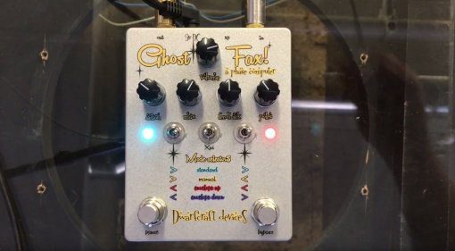 Dwarfcraft Devices Ghost Fax Phase Computer Phaser Pedal Front