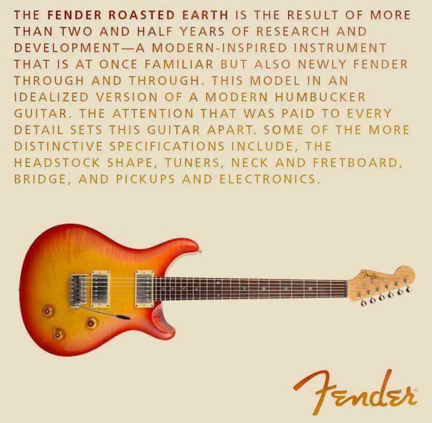Fender Roasted- Earth Fake
