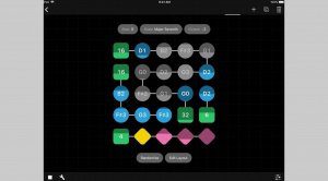 Grid Music ist ein farbiger Baukasten iOS Sequencer