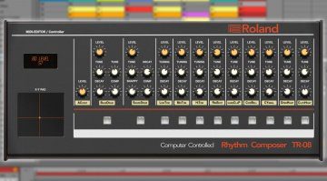 Momo Müller veröffentlicht den Roland TR-08 MIDI Editor