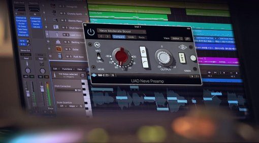 UAD Software v9.5.1 Update mit Neve Preamp Plug-in