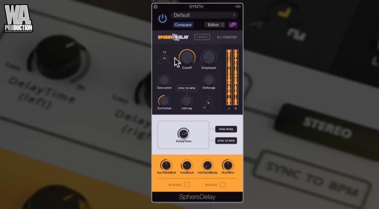 W.A. Production SphereDelay - das neue Multimode Filter Delay mit Mega-Deal