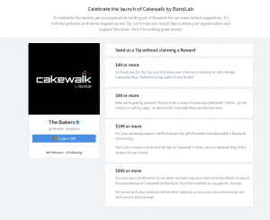 cakewalk by bandlab payment