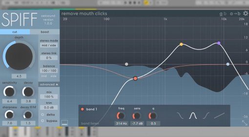 Oeksound Spiff - der adaptive Transienten Prozessor