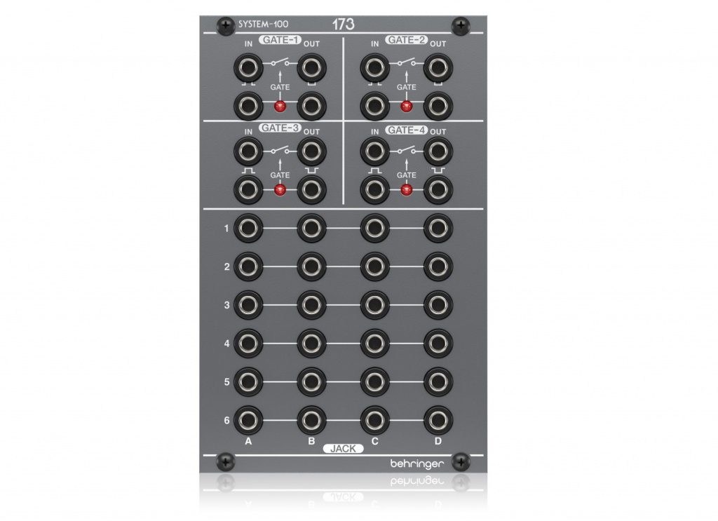 System_100M 173_Quad_Signal_Gate-Patch_Bay