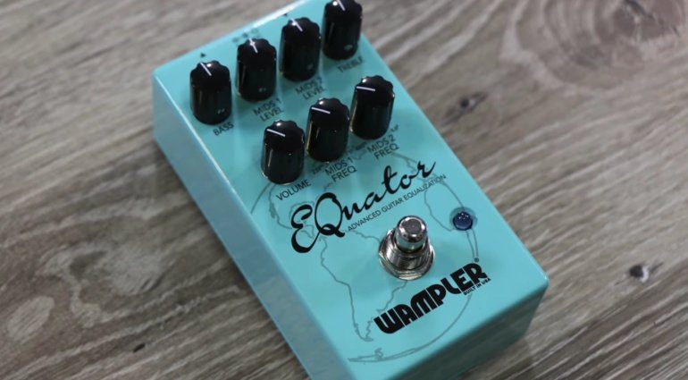 Wampler EQuator EQ Booster Pedal