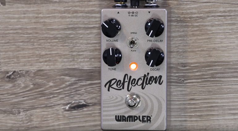 Wampler Pedals Reflection Effekt Reverb Front