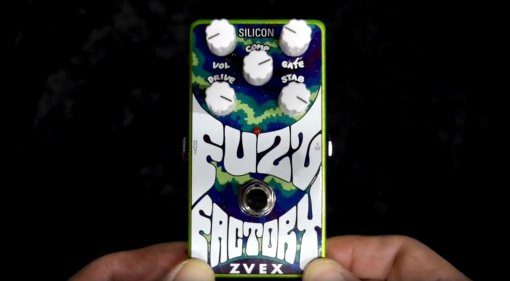 ZVex Silicon Fuzz Factory Pedal front