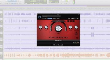 112DB Mikron Reverb Plug-in GUI