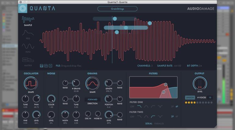 Superbooth 2018: Audio Damage Quanta mit Granularsynthese