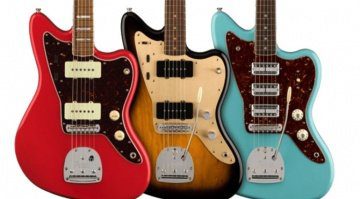 Fender JAzzmaster 60th Anniversary Triple Jazzmaster 58 Jazzmaster abd Classic Jazzmaster