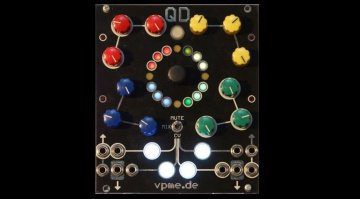 Superbooth 2018: QD – Quad Drum Voice Eurorack Modul von vpme.de