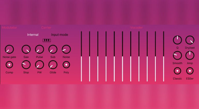 BeepStreet DerVoco - ein klassischer Vocoder für iOS