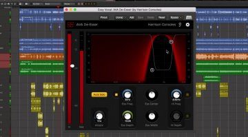 Harrison AVA DE-Ess Plug-in Effekt GUI