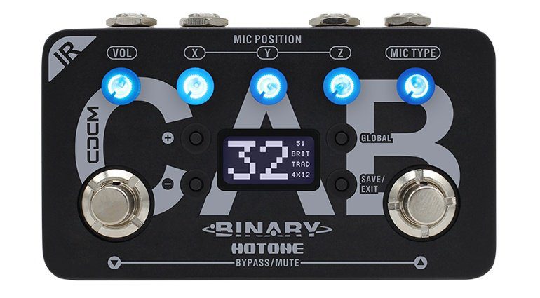 Hotone Binary Cab Front Pedal