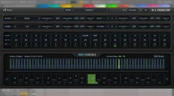 W.A. Production präsentiert InstaScale den MIDI-Prozessor