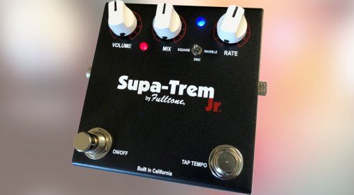 Fulltone Supa-Trem Jr Pedal Front