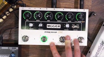 Mooer Preamp Live Front