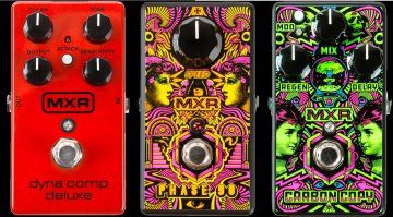 MXR Dyna Comp Deluxe I Love Dust Carbon Copy Phase 90