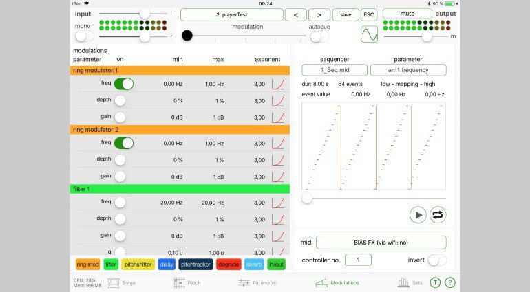 iLep - modulare iOS Effekte für Musiker