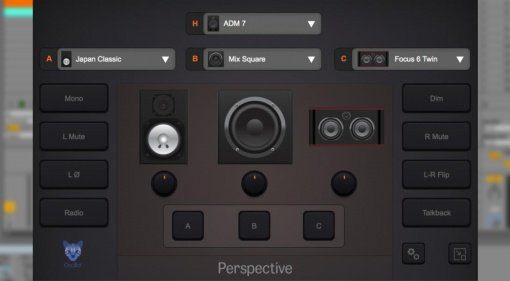 Oscillot Audio Perspective simuliert nicht nur Monitore im Rechner