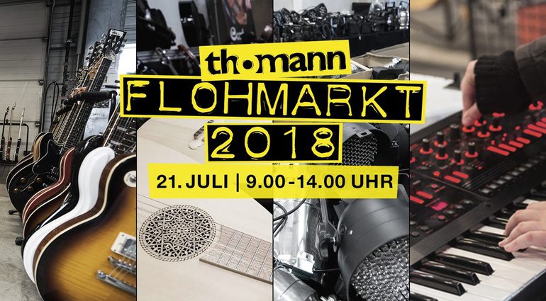 Thomann Musiker Flohmarkt 2018