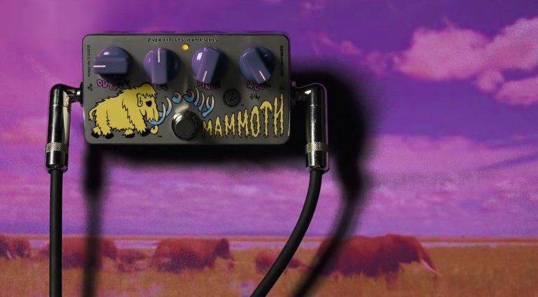 ZVEX Woolly Mammoth Germanium Mod Pedal Front Teaser