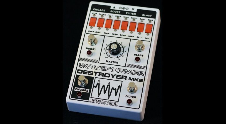 Death By Audio Waveformer Destroyer MK2 Effekt Pedal Front