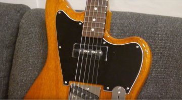 Fender Mahogany Offset Telecaster Front